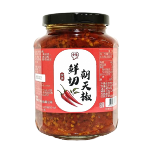 愛醬 鮮切朝天椒 350g/瓶