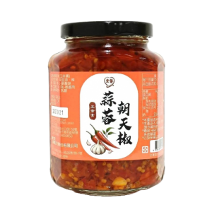 愛醬 蒜蓉朝天椒 350g/瓶